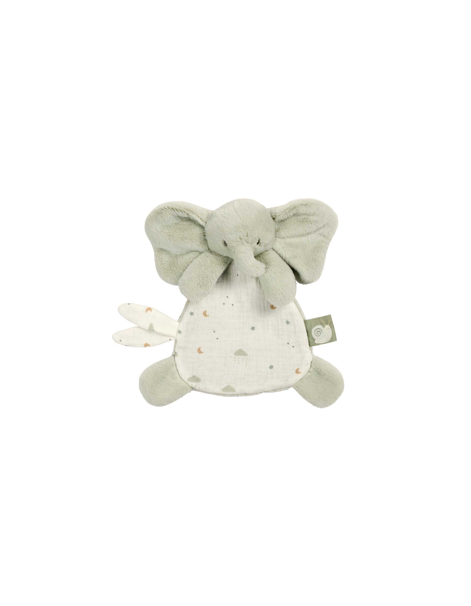 Mini Doudou Elefante Nattou 0M+, Verde