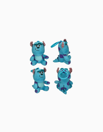 Plush keyring Disney Monsters Inc. for children, blue