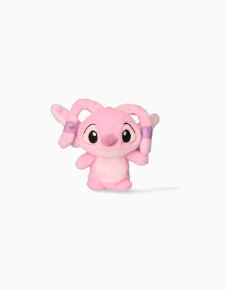 Plush keyring Disney Angel for children, pink