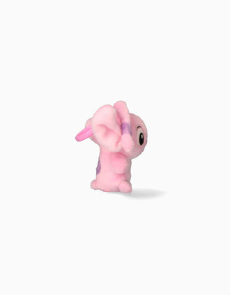 Plush keyring Disney Angel for children, pink