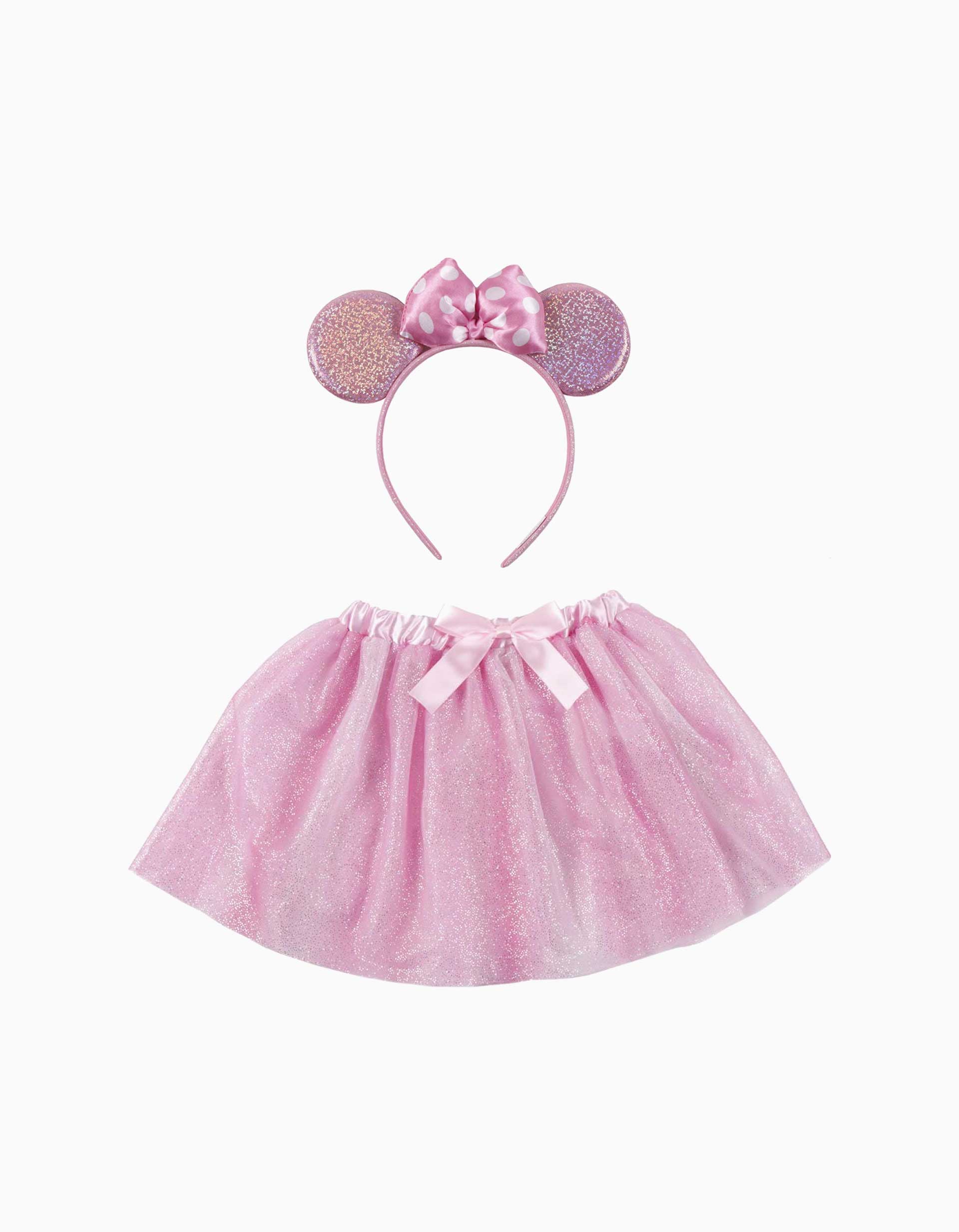 Tutu and Alice band set Disney Minnie for children, pink