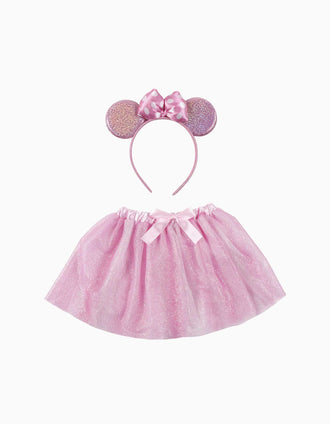 Tutu and Alice band set Disney Minnie for children, pink