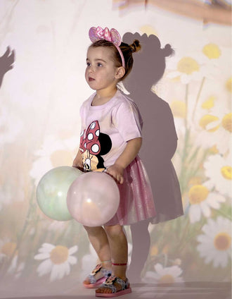 Tutu and Alice band set Disney Minnie for children, pink