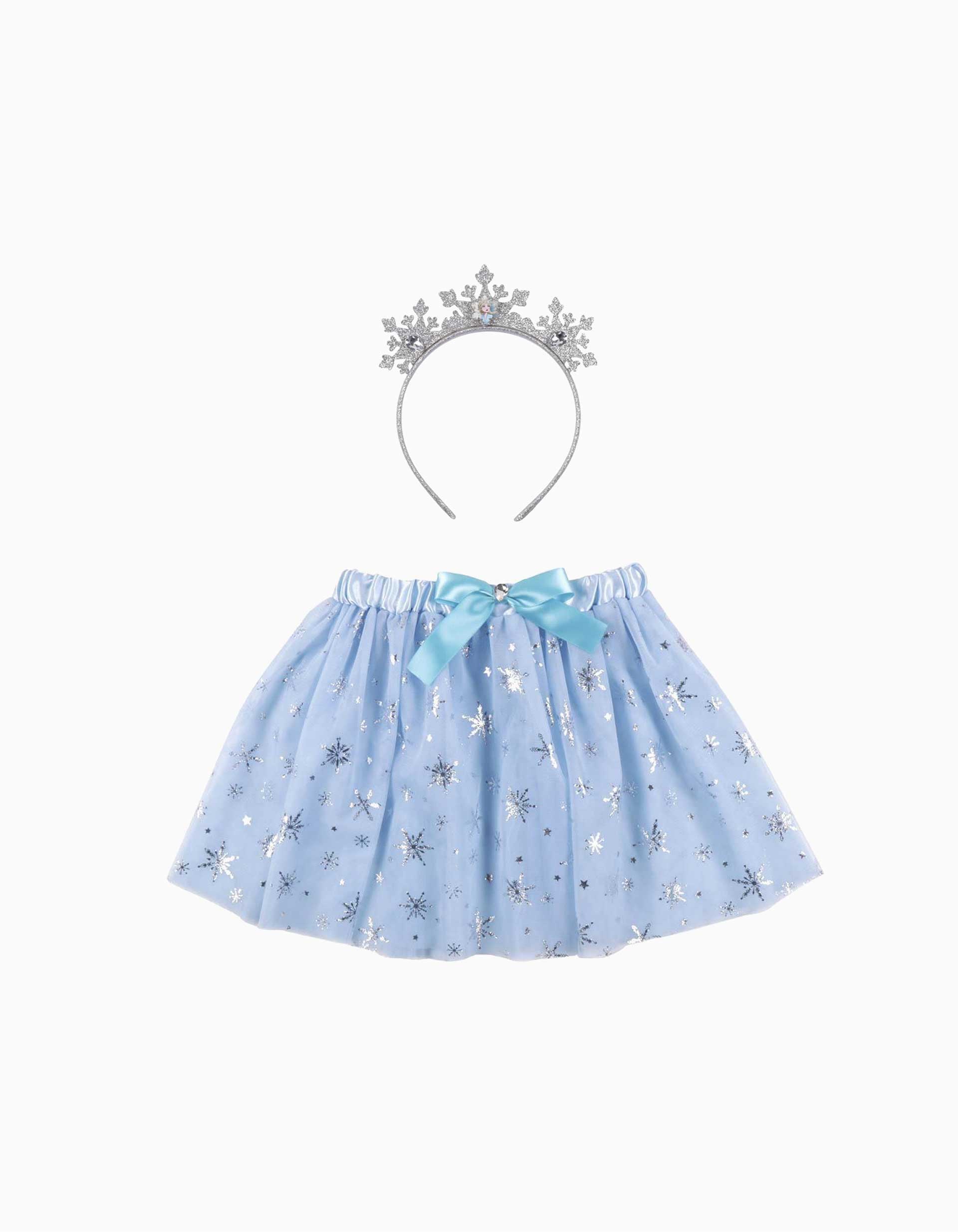 Tutu and Alice band set Disney Frozen for children, blue