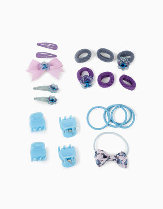 Set of accessories 20 pieces Disney Stitch for children, multicolour