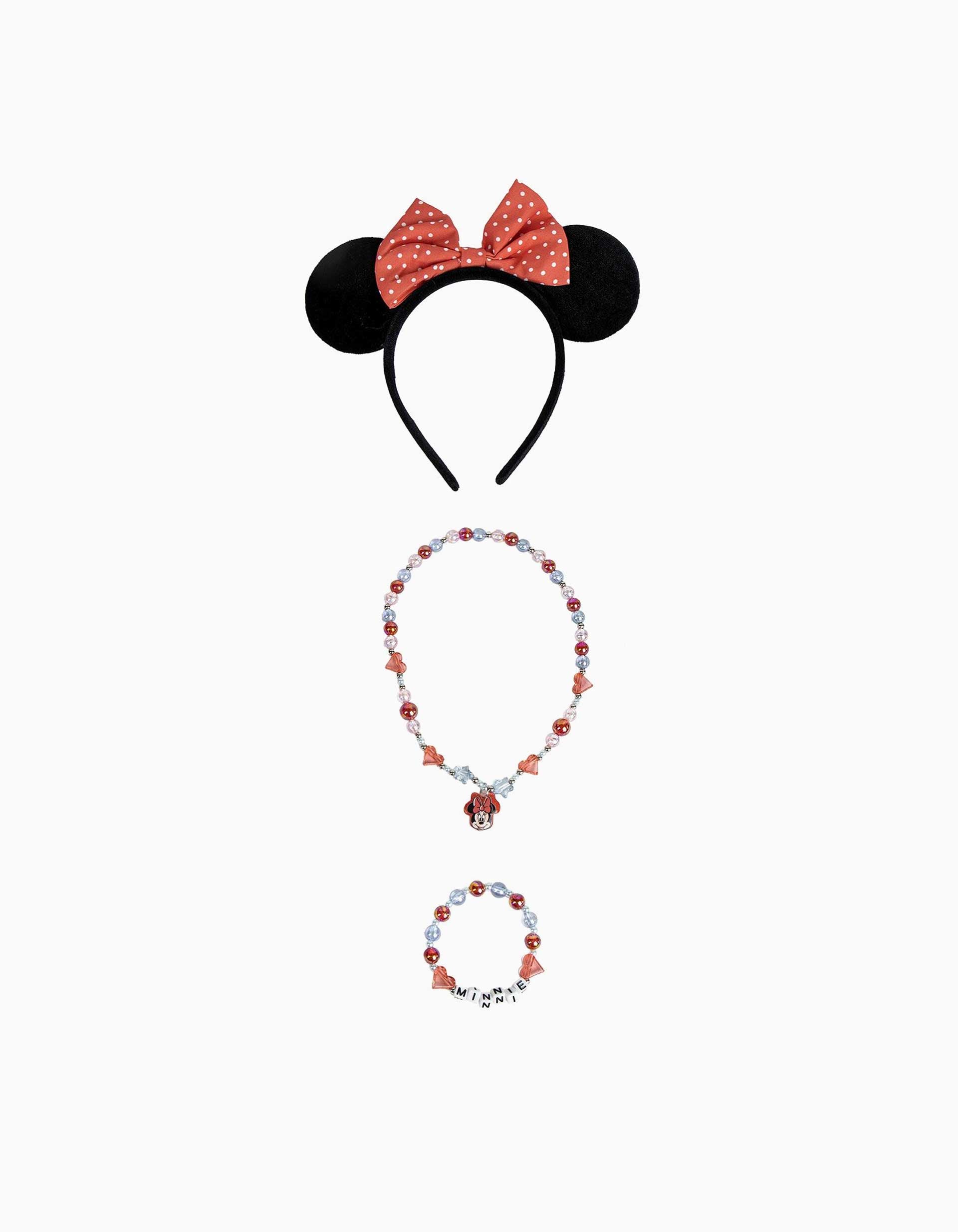Set of accessories 3 pieces Disney Minnie for children, multicolour