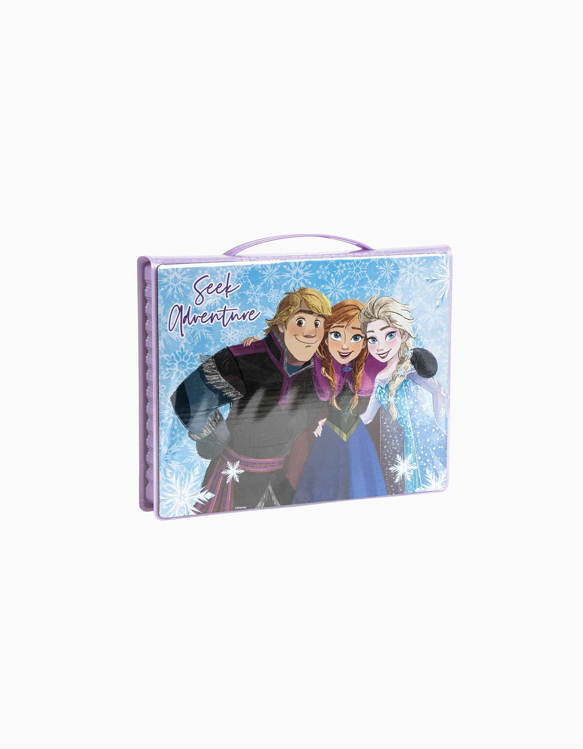 Colouring kit 43 pieces Disney Frozen for children, lilac