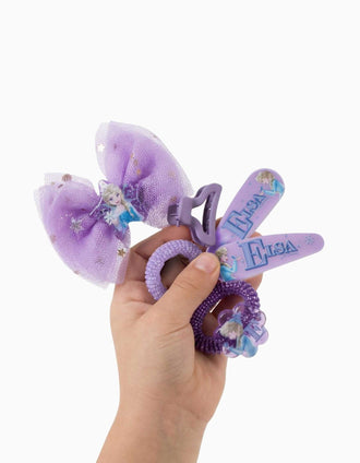 Accessories bag Disney Frozen for children, lilac