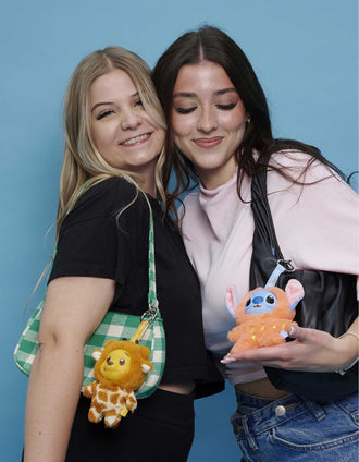 Porta-chaves de peluche Disney Yuyus Winnie the Pooh para criança, sortido
