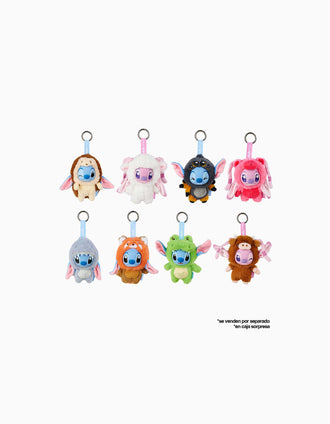 Plush keyrings Disney Yuyus Stitch & Angel for children, assorted