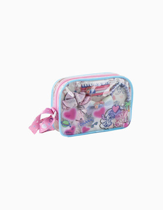 Hair accessory bag Disney Stitch for children, multicolour