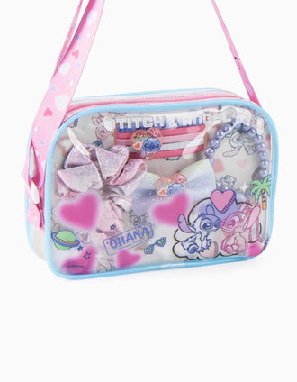 Hair accessory bag Disney Stitch for children, multicolour