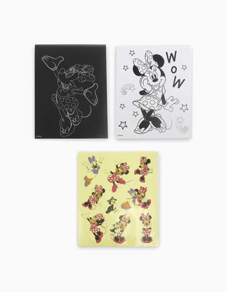 Colouring activity set Disney Minnie for children, pink