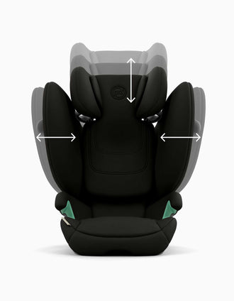 Cadeira Auto I-Size Solution G2 I-Fix Cybex, Magic Black
