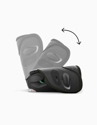 Cadeira Auto I-Size Solution G2 I-Fix Cybex, Magic Black