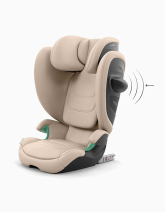 Cadeira Auto I-Size Solution G2 I-Fix Cybex, Almond Bege