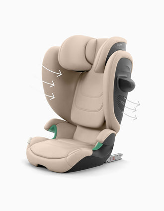 Cadeira Auto I-Size Solution G2 I-Fix Cybex, Almond Bege
