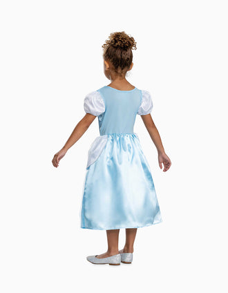 Disfarce Disney Cinderela com detalhes em tule para menina, azul