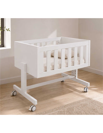 Co-sleeping Mini Cot Bella IKID, White