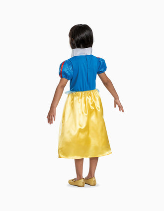 Disfarce Disney Branca de Neve para menina, azul/amarelo