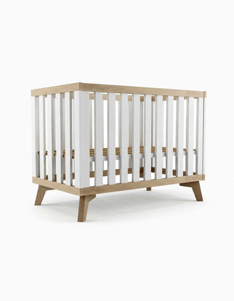Berço Capri Fresh IKID 60x120 cm, Branco/Natural