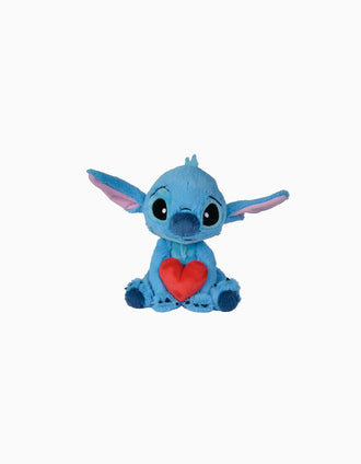 Peluche Disney Stitch com Coração 25 cm
