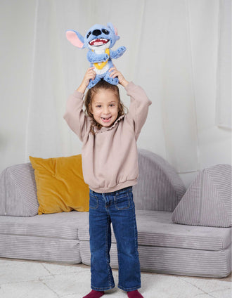 Peluche Disney Stitch com Colar Havaiano 25 cm