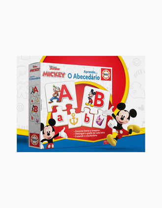 Puzzle Educativo Disney Mickey & Friends O Abecedário
