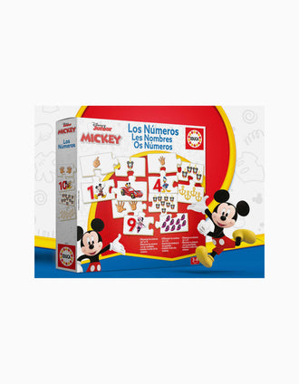 Puzzle Educativo Disney Mickey & Friends Os Números