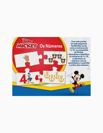 Puzzle Educativo Disney Mickey & Friends Os Números