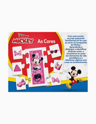Puzzle Educativo Disney Mickey & Friends As Cores