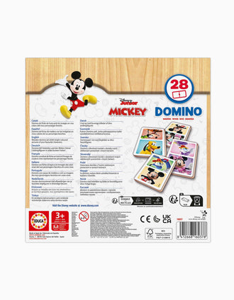 Dominó de Madeira Disney Mickey & Minnie