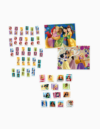 Jogo de Tabuleiro Superpack 4-em-1 Disney Princess