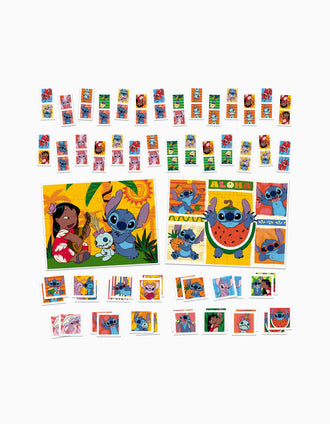 Jogo de Tabuleiro Superpack 4-em-1 Disney Stitch