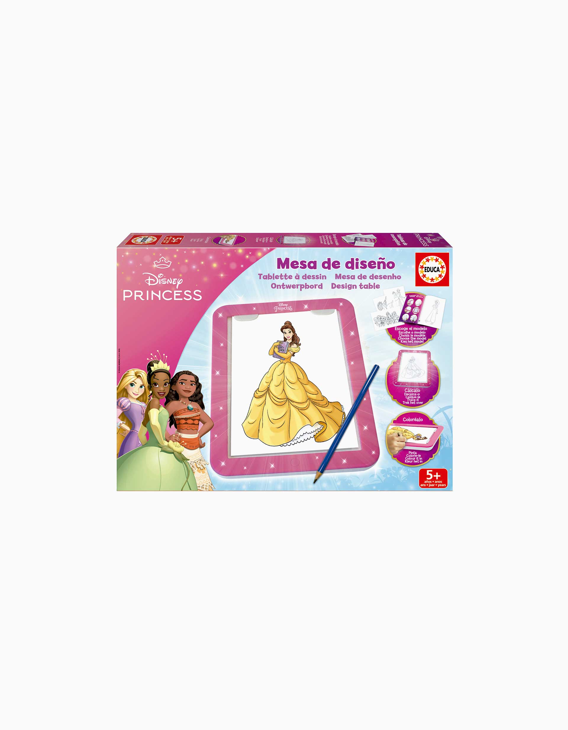 Mesa de Desenho Princesas Disney