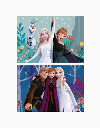 Set of 2 Jigsaw Puzzles 25 Pcs Disney Frozen
