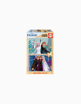 Set of 2 Jigsaw Puzzles 25 Pcs Disney Frozen