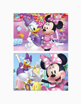 Conjunto de 2 Puzzles de 50 Pcs Disney Minnie