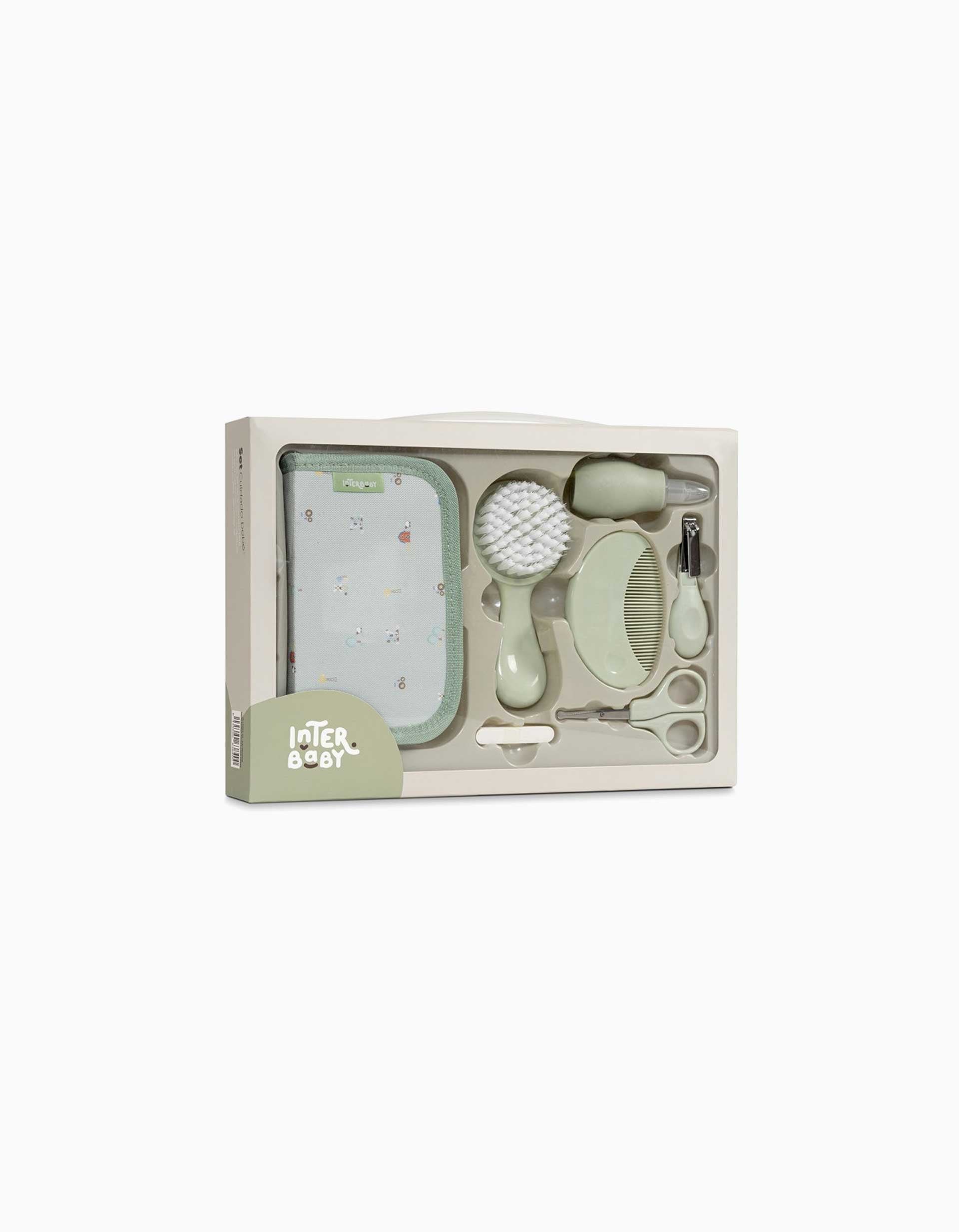 Kit de Higiene 6 Pcs para Bebé Koala Interbaby, Verde