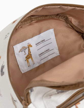 Mochila Infantil Savanna Interbaby, Beige