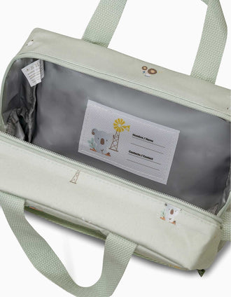 Bolsa Térmica Merienda Koala Interbaby, Verde