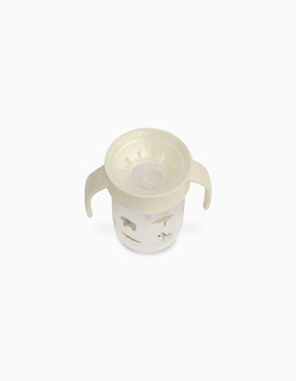 Tasse d'Apprentissage Anti-Goutte 360º Savanna Interbaby 240 ml, 6M+