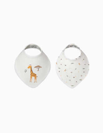 Pack de 2 Bandanas Impermeáveis de Bambu Savanna Interbaby 0M+