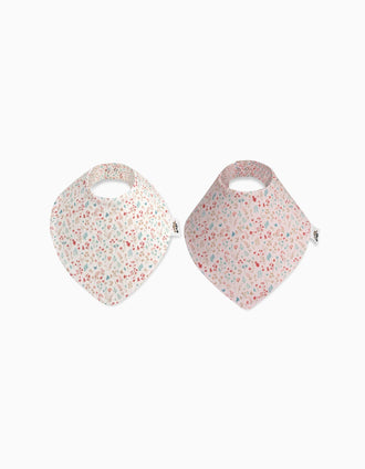 Pack de 2 Bandanas Impermeáveis de Bambu Flores Interbaby 0M+
