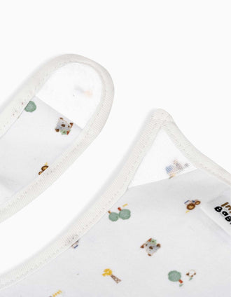 Pack de 2 Babetes Impermeáveis de Bambu Koala Interbaby 0M+