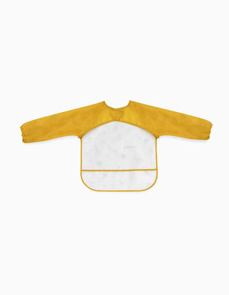 Babete Impermeável com Mangas Savanna Interbaby, Bege