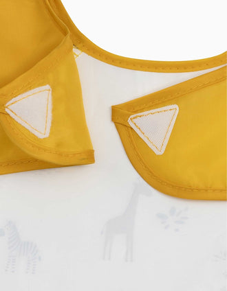 Babete Impermeável com Mangas Savanna Interbaby, Bege