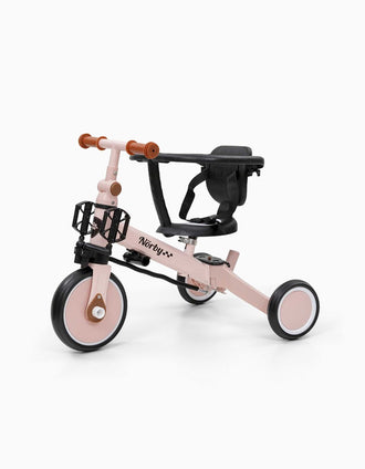 Triciclo 5-em-1 Norby Interbaby 12M+, Rosa