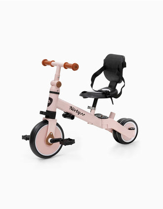 Triciclo 5-em-1 Norby Interbaby 12M+, Rosa