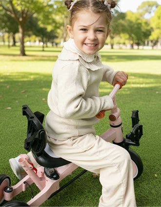 Triciclo 5-em-1 Norby Interbaby 12M+, Rosa